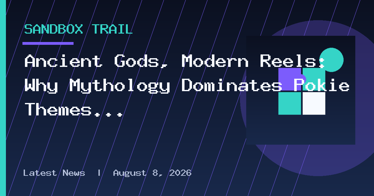 Ancient Gods, Modern Reels: Why Mythology Dominates Pokie Themes