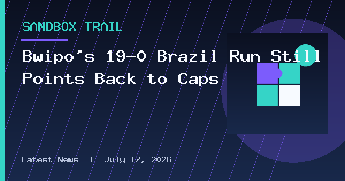 Bwipo’s 19-0 Brazil Run Still Points Back to Caps