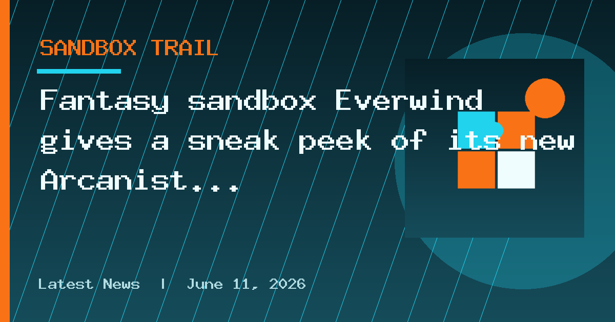 Fantasy sandbox Everwind gives a sneak peek of its new Arcanist starting area