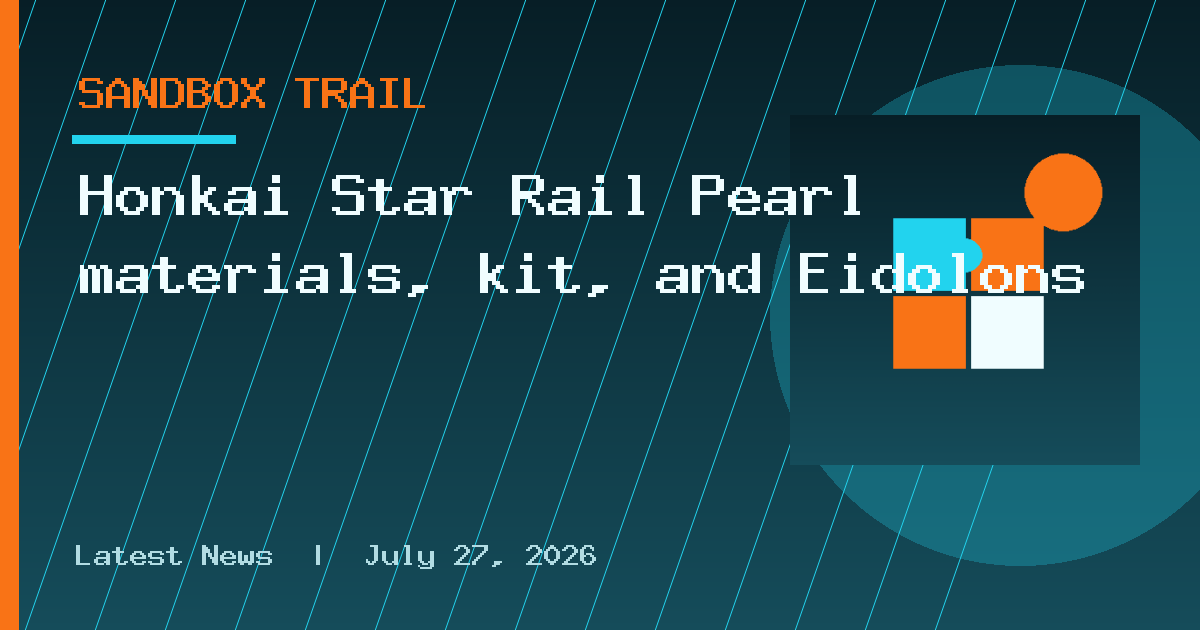 Honkai Star Rail Pearl materials, kit, and Eidolons