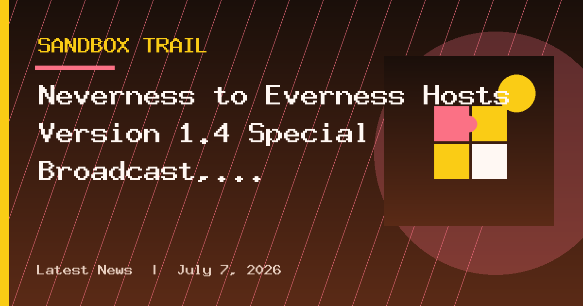 Neverness to Everness Hosts Version 1.4 Special Broadcast, Teases Porsche