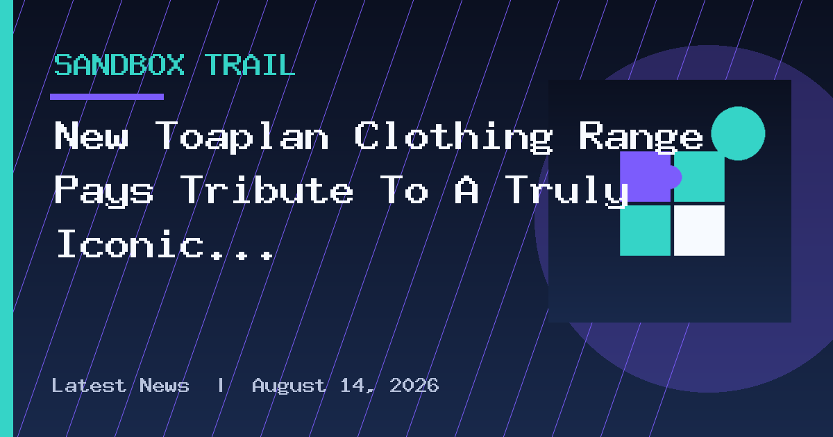 New Toaplan Clothing Range Pays Tribute To A Truly Iconic Video Game Moment