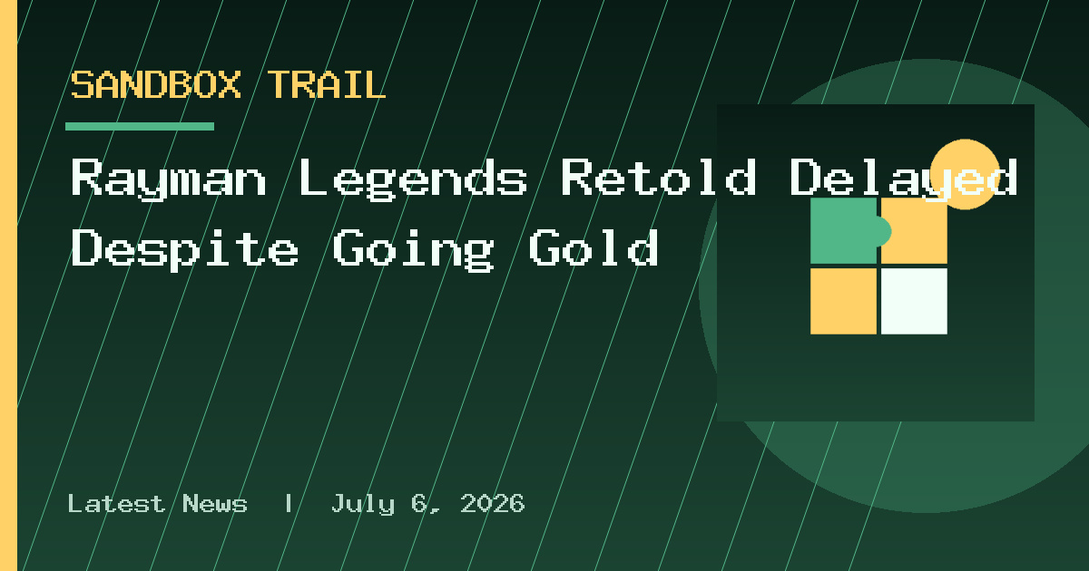 Rayman Legends Retold Delayed Despite Going Gold