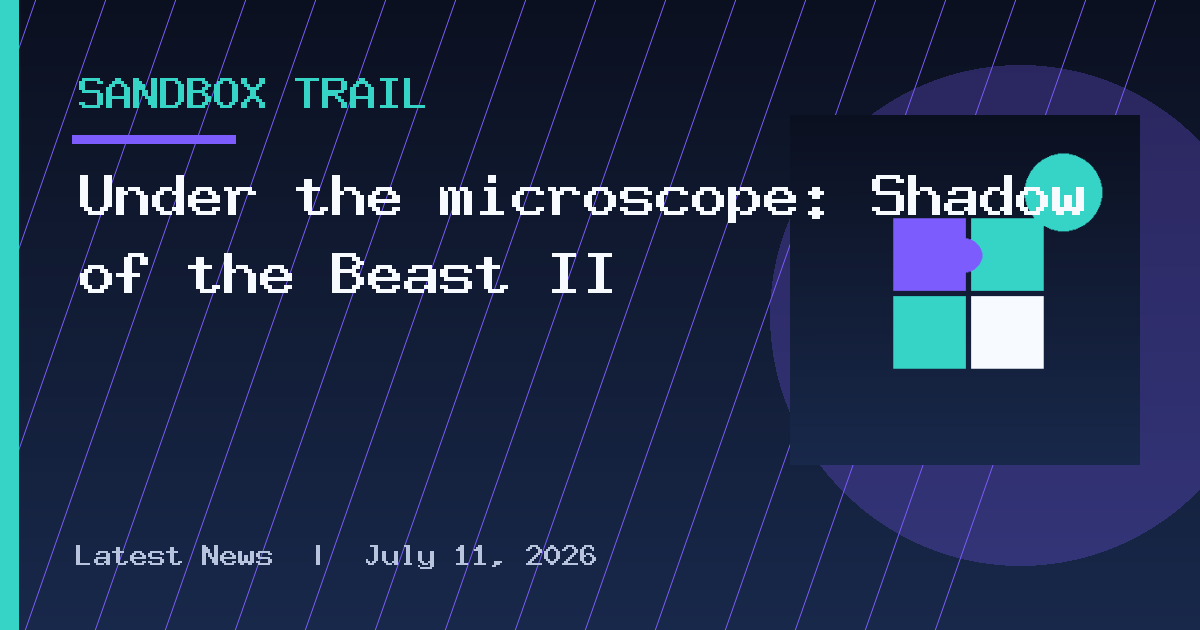 Under the microscope: Shadow of the Beast II